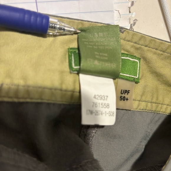 REI Sz  S Tall Convertible Cargo Style Many Pockets Hiking Outdoor Pants - Picture 11 of 14